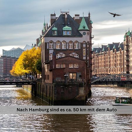 Lodge Of Africa - Einzigartige Themenzimmer, Eingezaeunten Garten, Sauna, Whirlpool & Kamin, Hunde Willkommen, Gasgrill, Voll Ausgestattete Kueche, Grosser Essbereich, Hamburg & Stade In Der Naehe Twielenfleth Zewnętrze zdjęcie