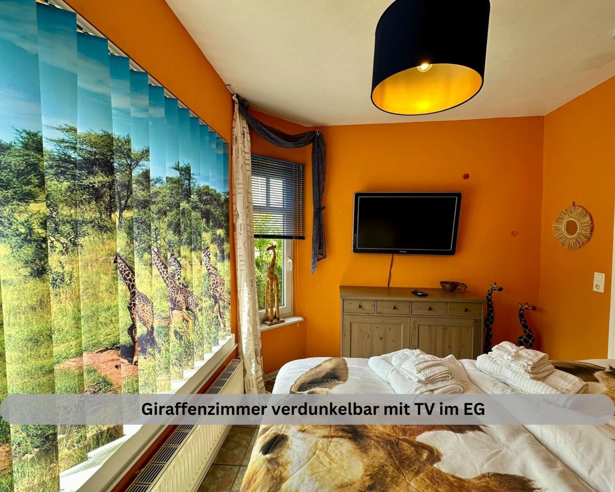 Lodge Of Africa - Einzigartige Themenzimmer, Eingezaeunten Garten, Sauna, Whirlpool & Kamin, Hunde Willkommen, Gasgrill, Voll Ausgestattete Kueche, Grosser Essbereich, Hamburg & Stade In Der Naehe Twielenfleth Zewnętrze zdjęcie