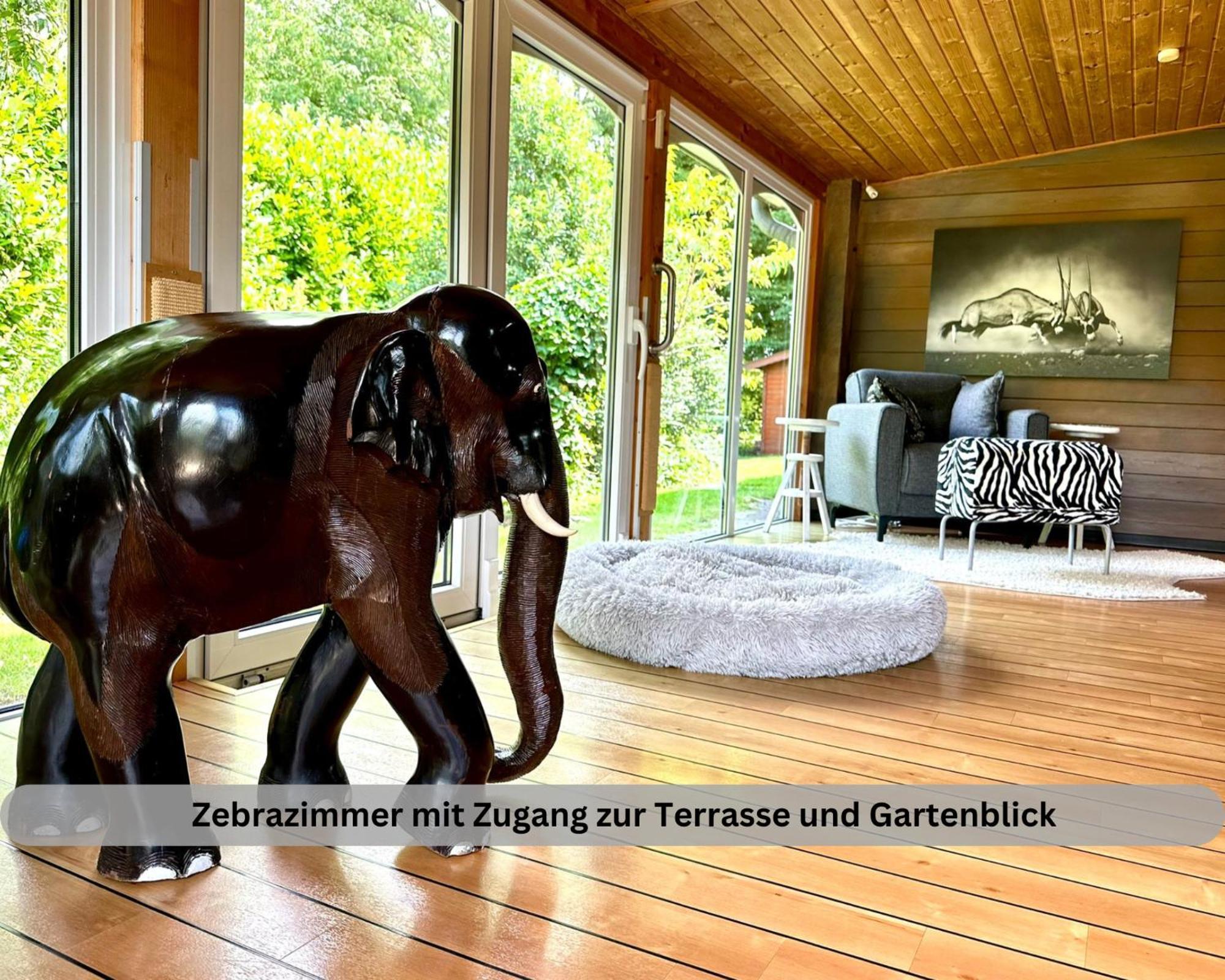 Lodge Of Africa - Einzigartige Themenzimmer, Eingezaeunten Garten, Sauna, Whirlpool & Kamin, Hunde Willkommen, Gasgrill, Voll Ausgestattete Kueche, Grosser Essbereich, Hamburg & Stade In Der Naehe Twielenfleth Zewnętrze zdjęcie