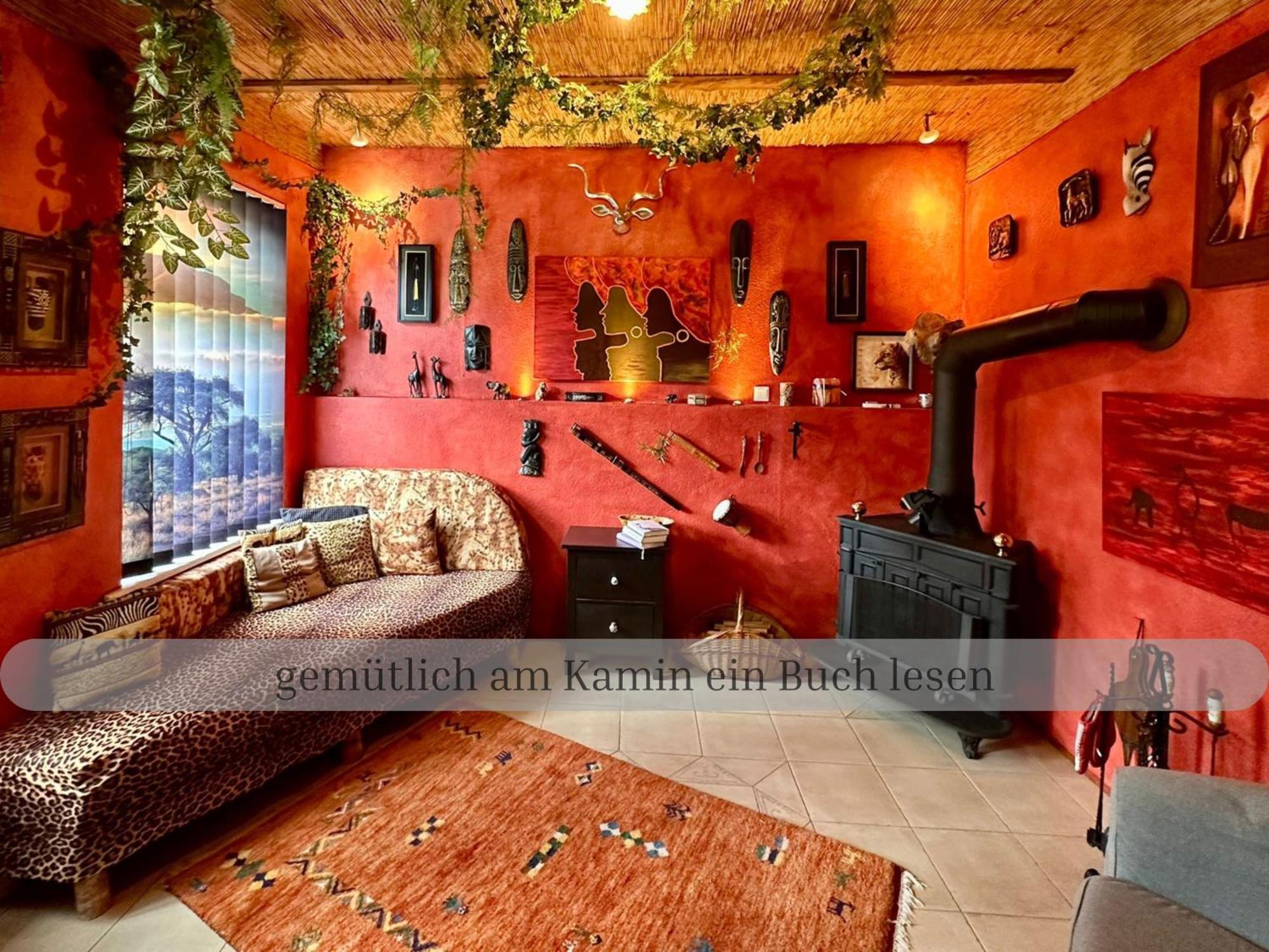 Lodge Of Africa - Einzigartige Themenzimmer, Eingezaeunten Garten, Sauna, Whirlpool & Kamin, Hunde Willkommen, Gasgrill, Voll Ausgestattete Kueche, Grosser Essbereich, Hamburg & Stade In Der Naehe Twielenfleth Zewnętrze zdjęcie