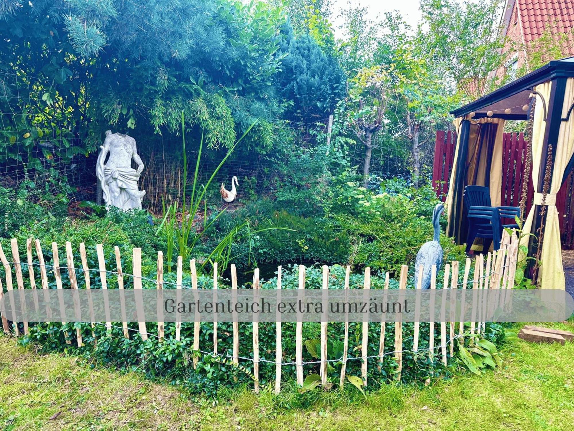Lodge Of Africa - Einzigartige Themenzimmer, Eingezaeunten Garten, Sauna, Whirlpool & Kamin, Hunde Willkommen, Gasgrill, Voll Ausgestattete Kueche, Grosser Essbereich, Hamburg & Stade In Der Naehe Twielenfleth Zewnętrze zdjęcie